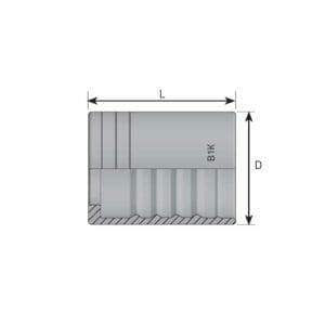 NON SKIVE FERRULE FOR 1SC