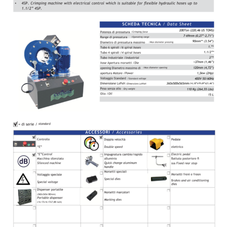 O180E Crimper Hydraulic Planet O180E Crimper Hydraulic Planet